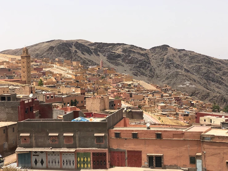 Vue du village de Mouly Brahim à quelques kilomètres de Marrakech