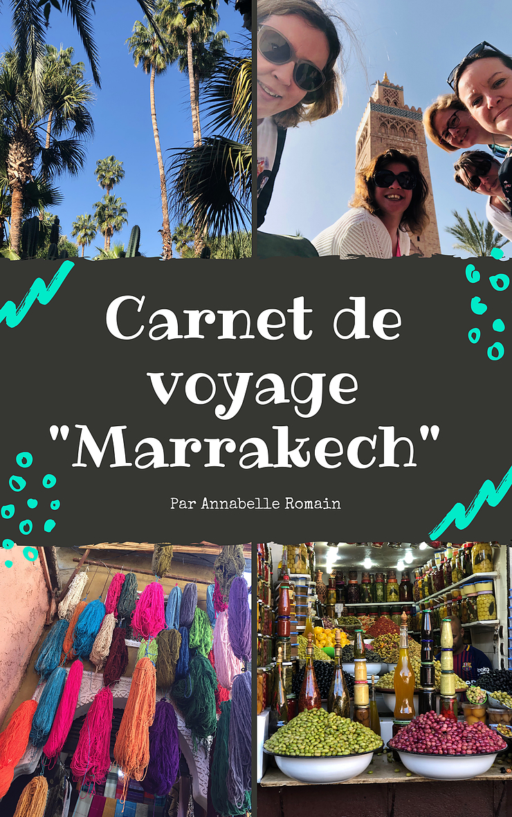Livre de voyage sur Marrakech 